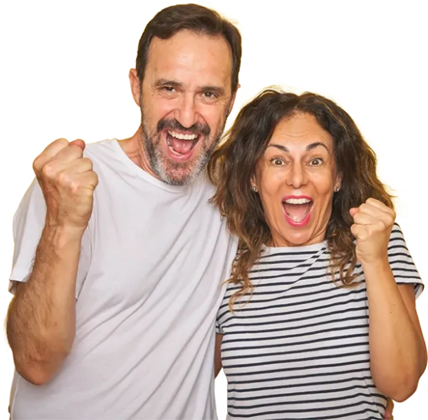 Happy Couple after hiring Herbert Trial Law: Houston Personal Injury Attorney