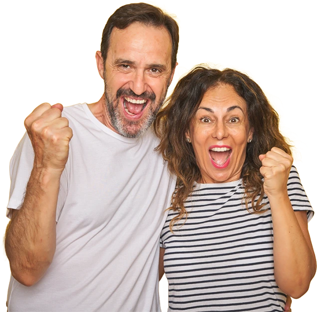 Happy Couple after hiring Herbert Trial Law: Houston Personal Injury Attorney